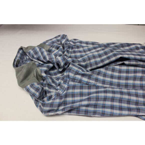 Eddie Bauer Travex Plaid Shirt Men’s Size Large‎ Button Down Lightweight Classic - Picture 6 of 15